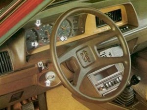 Intérieur Peugeot 604