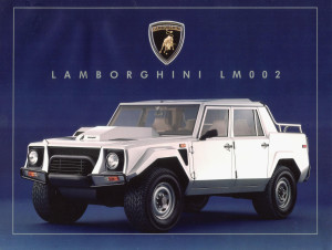 lamborghini LM002 brochure