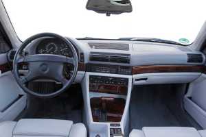 BMW 750 interieur