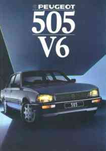 Peugeot 505 V6 youngtimer