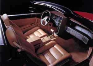 intérieur Cadillac Allenté