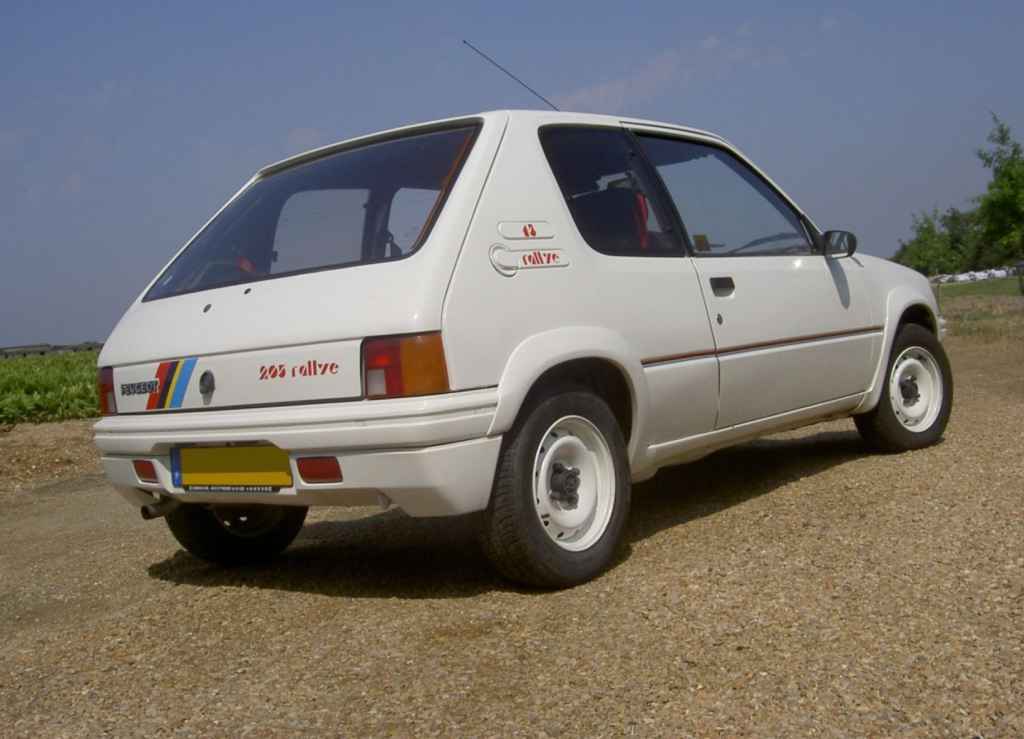 Peugeot 205 Rallye youngtimer