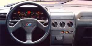 Intérieur Peugeot 205 Rallye