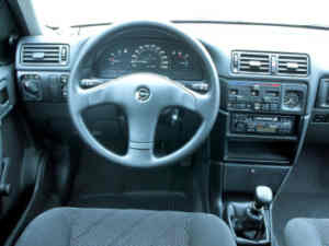 Intérieur de l'Opel Vectra GT