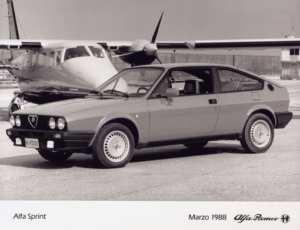 Alfa Sprint QV 1988