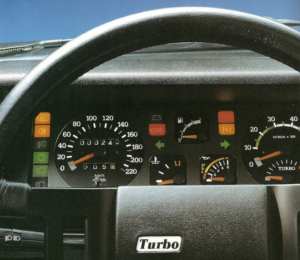 Compteurs R9 Turbo