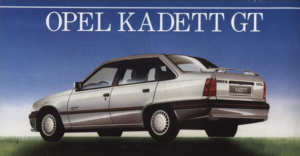 Opel Kadett 1.8i GT catalogue