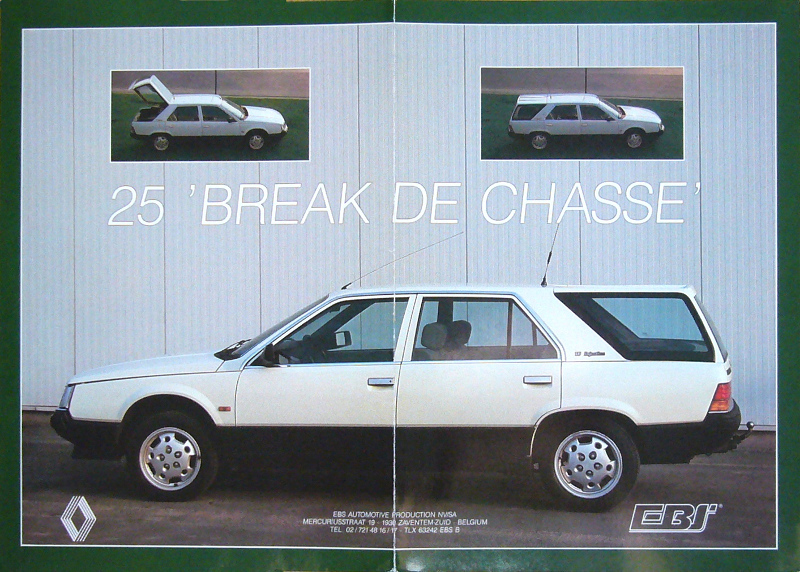Renault 25 Break EBS