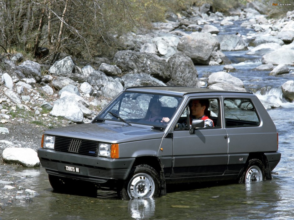 Fiat Panda 4x4 voitures youngtimers