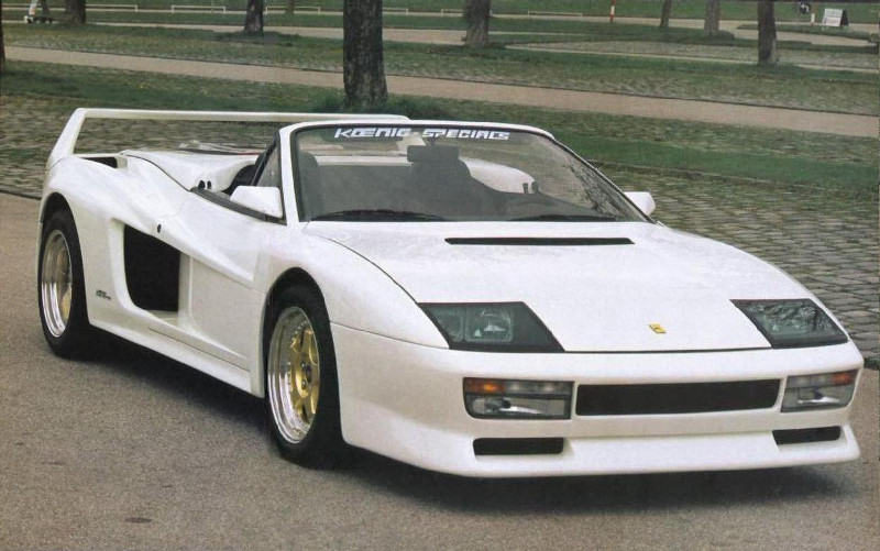 Koenig Testarossa Turbo Cabrio