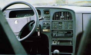 Saab 9000 Turbo 16 SP intérieur