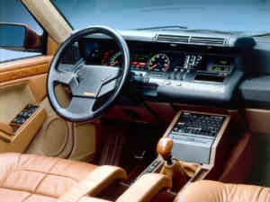 Renault 25 BACCARA intérieur