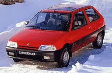 Citroën AX 4x4 piste rouge