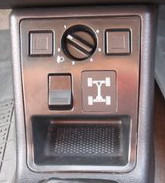 Sélecteur transmission intégrale AX 4X4