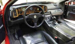 Intérieur Lotus Turbo SE