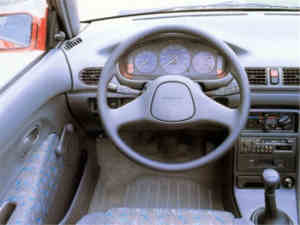 MAZDA 121 CANVAS TOP intérieur