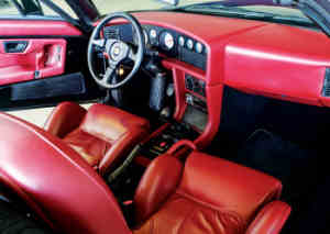 Alfa Coupé SZ ES 30 intérieur