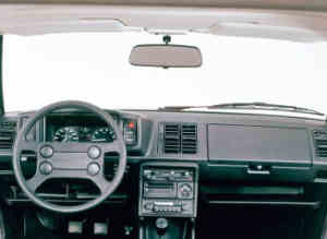 Intérieur VW Scirocco GTI MK2