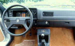 Intérieur de la Renault 14 GTL