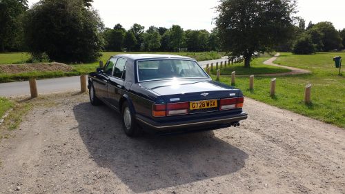 Bentley Turbo R vue arrière